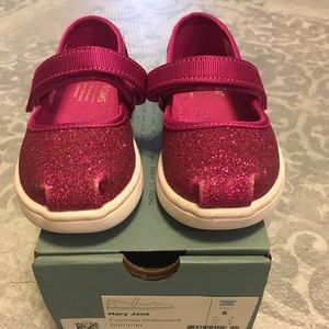 Toms toddler Mary Jane shoes